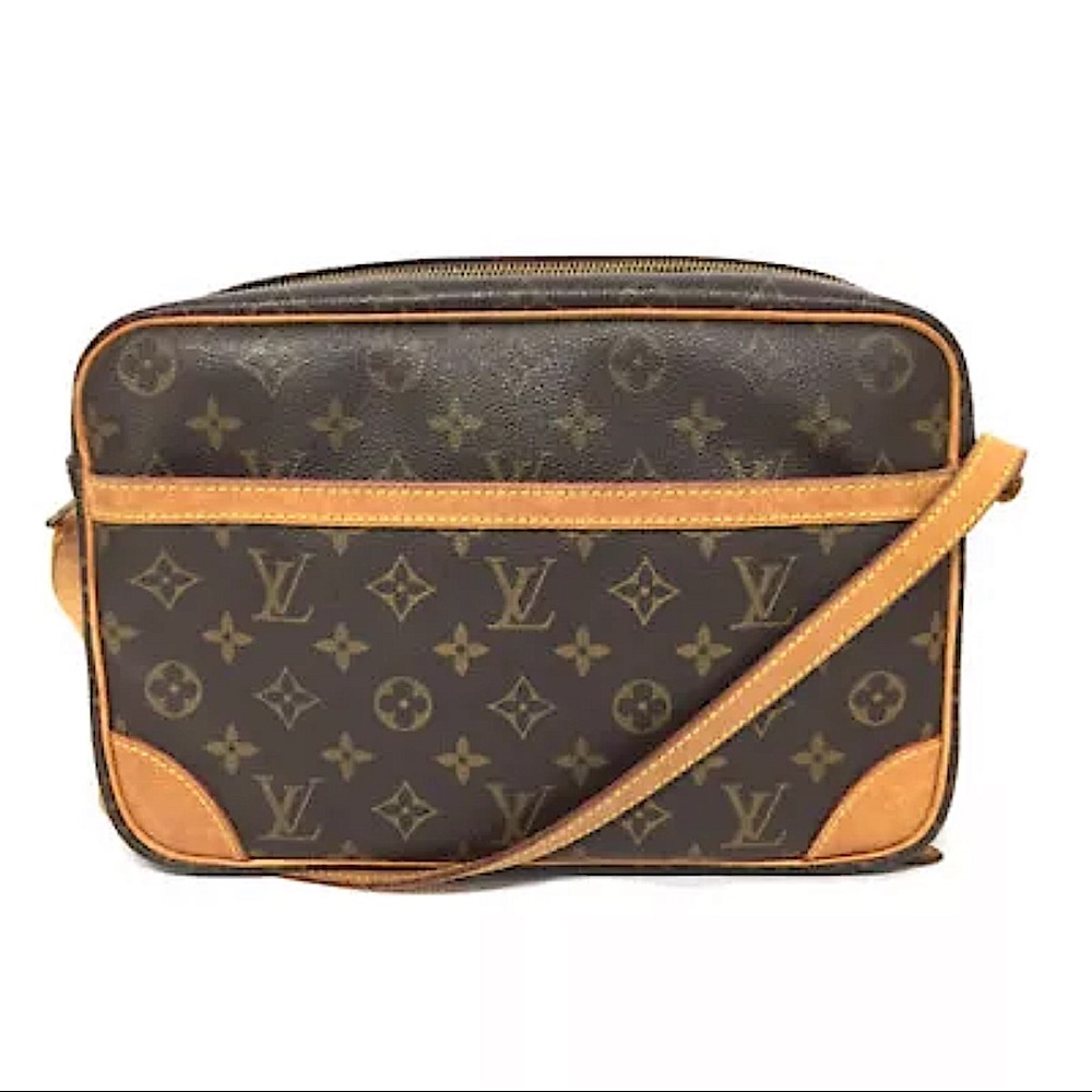 Louis Vuitton 100% Authentic Classic Monogram Trocadero 30 Shoulder Bag